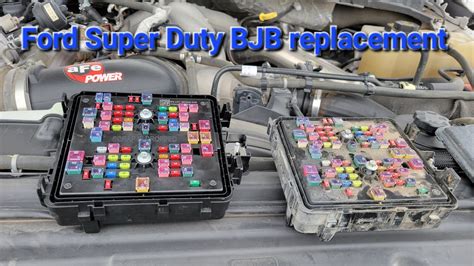 2015 battery junction box diagram|Swapping the Battery Junction Box (BJB) on a 2015 Ford Transit.